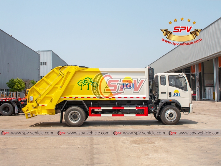 10 CBM Garbage Compactor Truck Sinotruk HOWO - RS